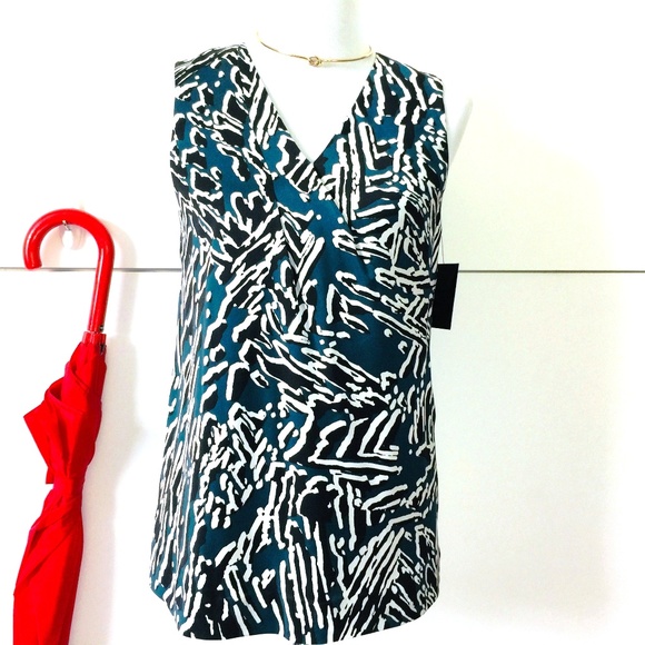Classiques Entier Tops - Classique Entier Silk Sleeveless Blouse Top XS